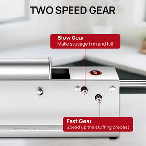 Machine à farcir les saucisses manuelle commerciale / machine à fabriquer des saucisses - Product Image 5