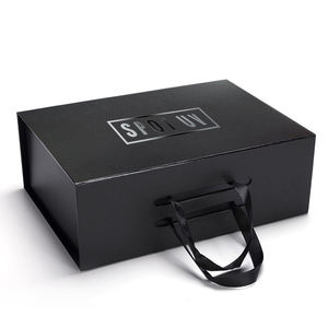 Boîte d'emballage minimaliste de luxe avec impression personnalisée bijoux verre <span class=keywords><strong>à</strong></span> vin bougie chocolat papier ondulé - Product Image 1