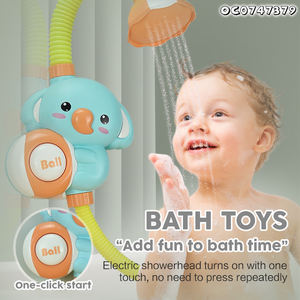 Pommeau <span class=keywords><strong>de</strong></span> Douche Électrique pour Bébé, Décoration <span class=keywords><strong>de</strong></span> Douche Éléphant Rose, Jouets d'Eau Arroseurs pour Enfants, Vente en Gros - Product Image 3