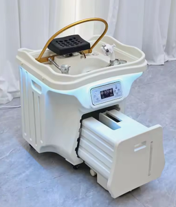 Lavacabezas Multifuncional para Salón de Belleza, Spa Capilar, Lavado de Cabello, Baño de Vapor Tailandés, Masaje, Lavabo Circulante para Barbería y Estética - Product Image 3