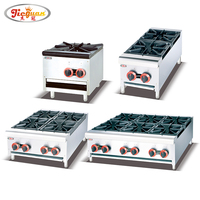 Cuisinière à gaz de table avec 2 brûleurs avec CE