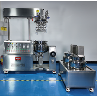 Machine d'émulsification sous vide en acier inoxydable pour systèmes froids ou chauds, idéale pour la production de mayonnaise