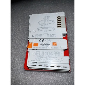 1 ชิ้น BECKHOFF EL3104 โมดูลเทอร์มินัลอินพุตแบบอะนาล็อก PLC ใหม่ในกล่อง - Product Image 5