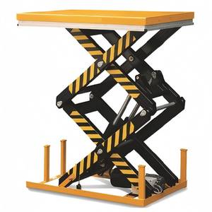 แท่นยกแบบกรรไกรติดตั้งบนพื้นดิน สำหรับใช้ในการขนถ่ายสินค้าในคลังสินค้า - Product Image 2