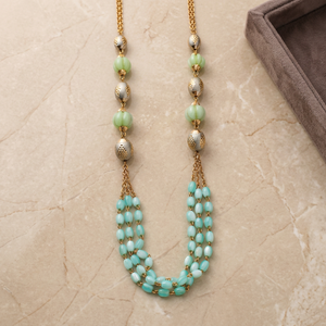 Suvarna Trendy Collier Mala en perles Accessoire de mode chic avec collier de bijoux élégant - Product Image 4