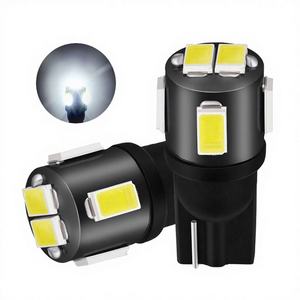 Nouvelles ampoules LED super lumineuses pour voiture W5W T10 194 168 5630 6SMD 12V Blanc froid Auto 501 Stroboscopique Lumières de dégagement intérieures - Product Image 4