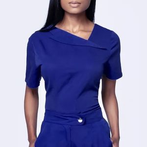 ชุดเครื่องแบบขัดโรงพยาบาลแขนสั้นสวมใส่สบายระบายอากาศ - Product Image 4