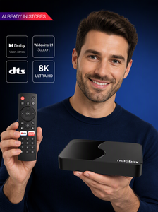Boîtier <span class=keywords><strong>IPTV</strong></span> Super Stalker 8K HDR Hola HiiTV Lemon TV Holabox Android 15 avec Wi-Fi puissant et télécommande Bluetooth, compatible OEM, meilleures ventes USA <span class=keywords><strong>Europe</strong></span> - Product Image 4