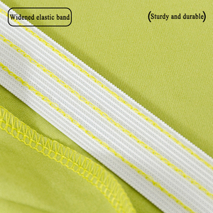 <span class=keywords><strong>Funda</strong></span> para Silla de Color Sólido, Diseño Semienvolvente, Altamente Elástica, Resistente al Desgaste y al Polvo, para Hotel y Hogar - Product Image 4