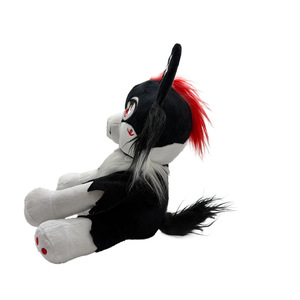 Peluche Husky Big Mama Eternal, jouet en peluche noir de 29 cm pour enfants - Product Image 2