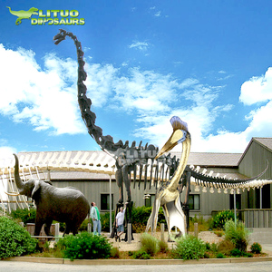 Sân chơi ngoài trời lớn <span class=keywords><strong>Brachiosaurus</strong></span> Bộ Xương Khủng Long nhân tạo - Product Image 1