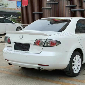 CEYUSOT pour accessoires de spoiler, aileron de coffre noir brillant pour Mazda 6 (2002-2016), lèvre arrière de remplacement, kit de décoration de carrosserie pour Mazda6 - Product Image 3