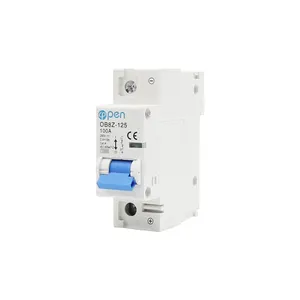 Open Electric Solar Energy PV MCB DC 1000V Mini Circuit Breaker 1P 100A 400V Photovoltaic Power Generation Switch 50A 63A 125A