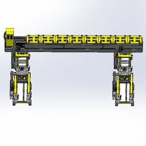 Equipo de Riel Terrestre Combinado Multipista con Motor, PLC y Caja de Cambios - Potencia de 3-5 KW, 220V/380V, 1 Año de Garantía - Product Image 2