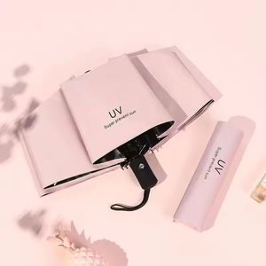 Wholesale Promo Business Gift 3 Folding Uv Automatic <b>Umbrella</b> for Rain <b>Windproof</b> Sun Parasol <b>Umbrella</b> Custom <b>Umbrella</b> With Logo - Product Image 5