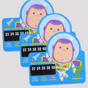 HTM138 Factory Direct bebê banho tubo com termômetro água temperatura teste cartão doméstico Cartoon termômetro adesivo - Product Image 6