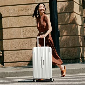 Ensemble de bagages modernes en <span class=keywords><strong>polycarbonate</strong></span> PC à 4 roues avec serrure TSA, roues silencieuses et durables pour les voyages - Product Image 4