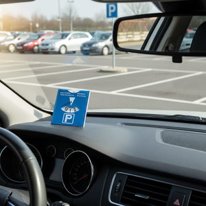 Scheda di parcheggio in PVC per un comodo parcheggio - Product Image 3