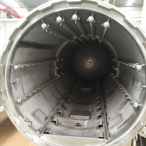 Sus 304 Spray de agua réplica Autoclave de alimentos y bebidas de la máquina <span class=keywords><strong>para</strong></span> conservas de <span class=keywords><strong>sardina</strong></span> de la esterilización - Product Image 2