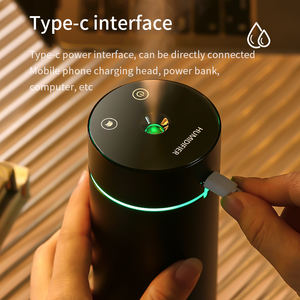 เครื่องเพิ่มความชื้นในอากาศแบบพกพา รุ่นใหม่ ปี 2024 สำหรับรถยนต์และบ้าน พร้อมฟังก์ชั่นกระจายกลิ่นหอม สร้างไอน้ำสีรุ้งอัจฉริยะ - Product Image 6