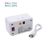 Mylion MU68 Mini UPS 12V 3A 12000mAh Batería de respaldo monofásico para operadores de telecomunicaciones Dispositivos ISP con aplicación de enrutador WiFi