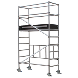 Échafaudage mobile en aluminium RAPID 6m 10m 12m, réglable pour la construction, échafaudage multifonctionnel en aluminium <span class=keywords><strong>à</strong></span> <span class=keywords><strong>vendre</strong></span> - Product Image 1