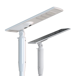 Lampadaires LED solaires extérieurs IP65 en aluminium avec capteur, 80W, 100W, 120W, 300W, batterie intégrée, haute efficacité, éclairage routier FL-YTH- - Product Image 4