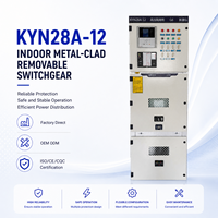 Armoire de distribution intérieure métallique haute tension KYN28A-12 12 kV avec VCB pour projet de sous-station électrique