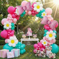Kit d'arche de guirlande de ballons style bohème gris, rose, marron, or champagne, blanc, latex, pour mariage, cadeau de mariage, décoration de fête