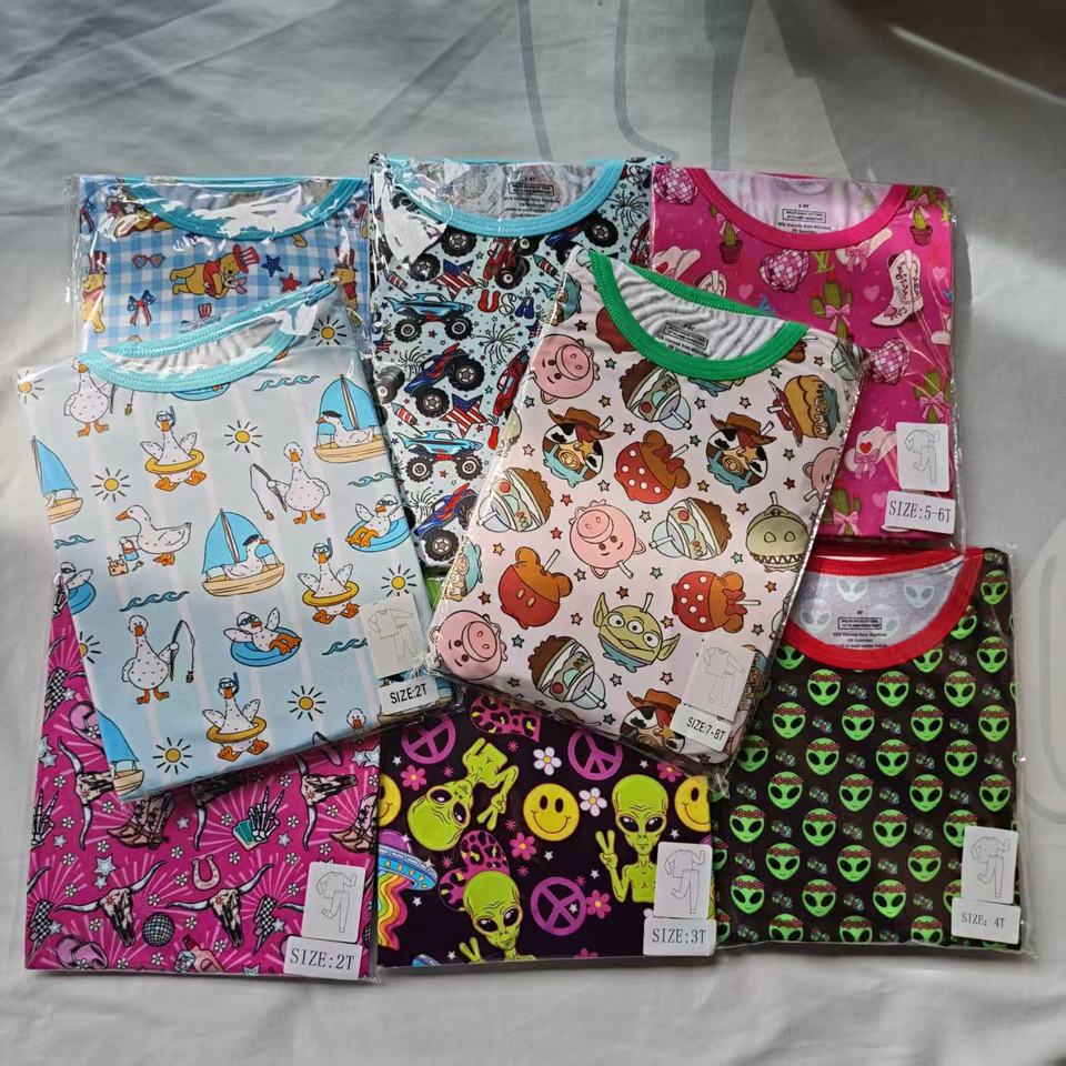 Cow Print Pajamas Baby Bodysuit Mystery Box Clothes Mystery Clothing ...