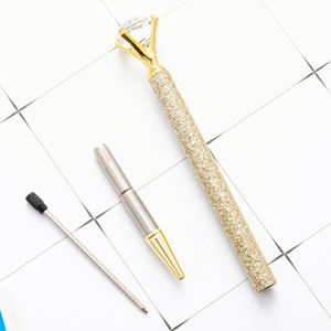 Diamond Sparkle <b>Pen</b>: Elegant Metal Ballpoint with Glitter & Custom Logo for Promotional Gifts - Product Image 4