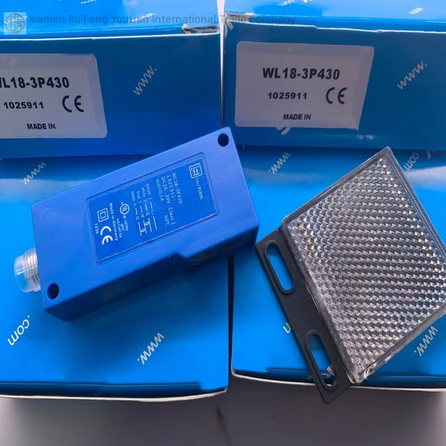 100% Original New WTB27-3P2441 Heavy Duty BGS Sensor 1.5m PNP Photoelectric Sensor Industrial Proximity Switch in Stock