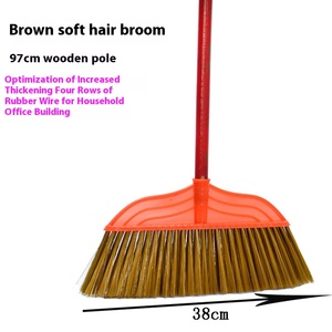 Vassoura Doméstica, Artigos de Limpeza, Vassoura com Pá de Lixo, Aspirador, Escobas de Plástico, Recogedores - Product Image 1
