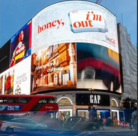 Affichage Led P1.86 P2, 5 couleurs, HD, pour intérieure et extérieure, Machine de publicité, nouveauté 2020