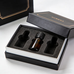 <span class=keywords><strong>Caja</strong></span> <span class=keywords><strong>de</strong></span> Regalo <span class=keywords><strong>de</strong></span> Papel con Tapa Superior e Inferior para Aceites Esenciales Cosméticos, Venta al Por Mayor <span class=keywords><strong>de</strong></span> Fábrica, MOQ Bajo, con Bandeja Interior <span class=keywords><strong>de</strong></span> Espuma - Product Image 1