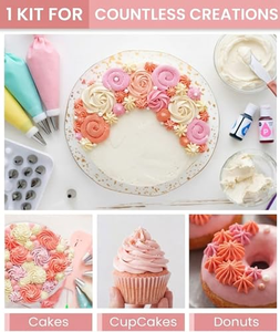 Customized Logo Wholesale <b>Cake</b> Decorating Tools Set OEM ODM Piping Nozzle Icing Tips Baking <b>Kit</b> - Product Image 5