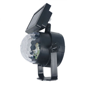 <span class=keywords><strong>Projecteur</strong></span> LED <span class=keywords><strong>Solaire</strong></span> Magique Boule Disco de Noël, Lumière de Scène Laser à Changement Automatique, Activé par le Son, E27 RGB Coloré Rotatif - Product Image 4