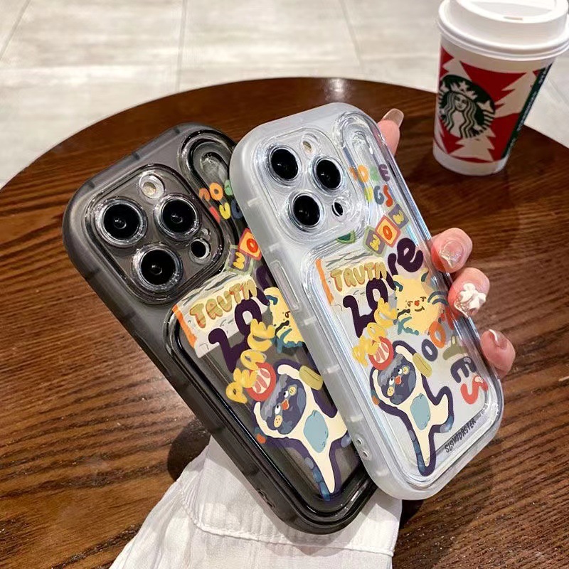 2023 Cheap Cute Cartoon Air Shockproof Transparent Mobile Phone Case for  Apple iPhone 15 14 13 12 11 Pro Max Plus| Alibaba.com