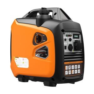 Générateur d'électricité portable à essence 2300W à démarrage par lanceur, 110V/220V, auto-alimenté, vente en gros d'usine - Product Image 1