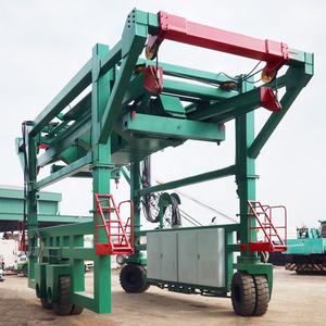 Chariot à <span class=keywords><strong>portique</strong></span> mobile de 20 tonnes, 30 tonnes, 40 tonnes, grues à conteneurs, treuil électrique contrôlé par PLC, levage de moules en béton, maison - Product Image 3