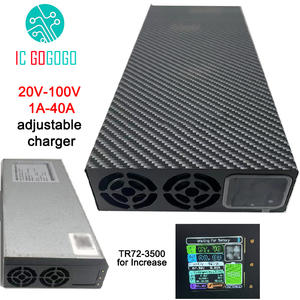 20V - 100V 1A - 40A Lithium ion Lifepo4 Chargeur de Batterie Bluetooth Courant Tension Réglable 48V 60V 67.2V 72V 84V 3500W 30A 20A - Product Image 1