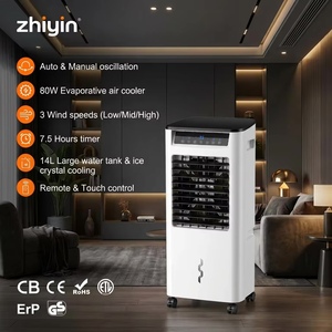 KFK1905D 7L Tower Air <b>Cooler</b> 3 Speeds Oscillating Evaporative Cooling Fan for Home <b>Room</b> Evaporative Air <b>Cooler</b> Evaporative Air C - Product Image 3