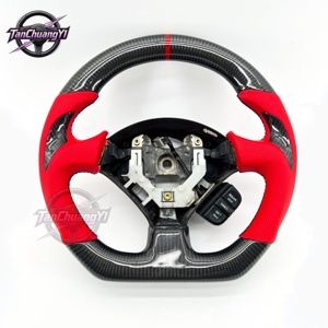พวงมาลัยคาร์บอนไฟเบอร์สำหรับรถยนต์ S2000 ปี 2000-2009 ขายดีจากโรงงาน - Product Image 1