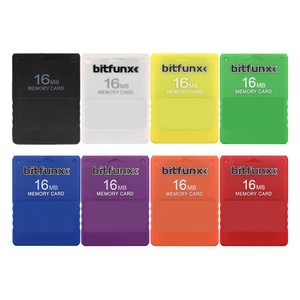 Tarjeta de Memoria de Juego de Plástico Colorida de 8MB-64MB <span class=keywords><strong>M2</strong></span> Free McBoot para Consola PS2 con Joystick - Product Image 2