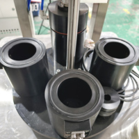 Machine de capsulage semi-automatique pneumatique à moteur, durable, pour pots en verre de miel et aliments, scelleuse de couvercles métalliques par pression