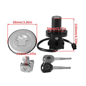 Tapa de Tanque de Combustible para Motocicleta con Bloqueo de Encendido para <span class=keywords><strong>Honda</strong></span> 35010-KYJ-900 CBR300RA <span class=keywords><strong>CBR300R</strong></span> CBR250RA CBR250R/R - Product Image 6