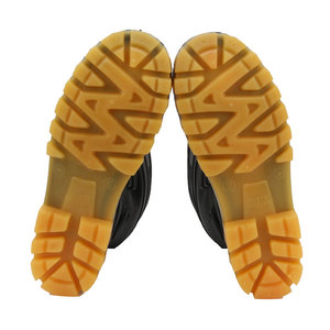 أحذية مطر صناعية آمنة من البي في سي متينة للبناء والعمل الخارجي والزراعة والبستنة مع مقدمة فولاذية ونعل - Product Image 2