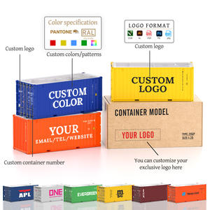 Modèle de conteneur O.A.S Échelle d'usine 1:20 Logistique de conteneur d'expédition CNS Modèle de conteneur de boîte de rangement personnalisé - Product Image 2