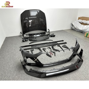 ชุดแต่งคาร์บอนไฟเบอร์แบบแห้งสไตล์ MSY สำหรับ Audi RS6 ปี 2020-2023 กันชนหน้า ดิฟฟิวเซอร์หลัง สเกิร์ตข้าง ฝากระโปรง อะไหล่รถยนต์ - Product Image 2