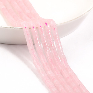 Perline Sciolte a Disco Abaco in Pietra Naturale 2*4mm, Cristallo, Ametista, Quarzo Rosa, Lapislazzuli, Agata Rossa, Distanziatori per Creazione Gioielli - Product Image 3